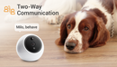 Apollo Pet Monitoring Camera - White, AI Detection, Night Vision - FurTech